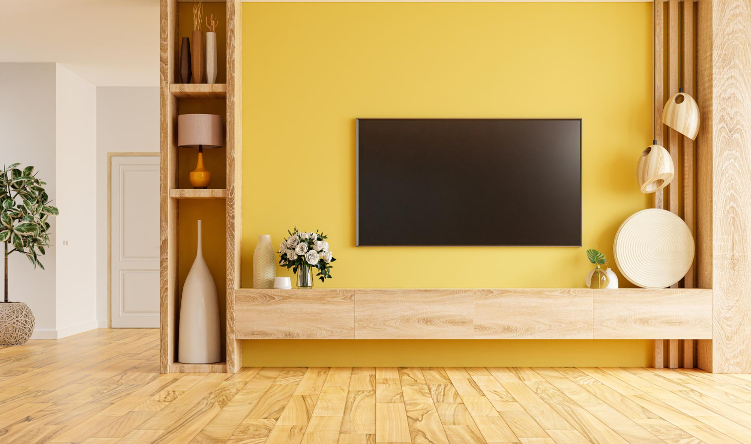 Tv in soggiorno: le dimensioni e la distanza di visione